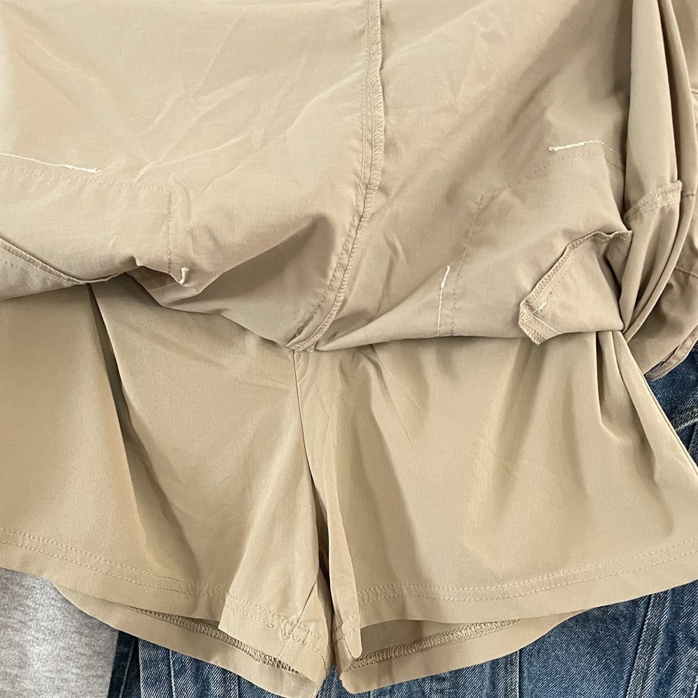 Eddie Bauer Sport Active Fit Skort Light Tan Size Medium - Picture 7 of 7